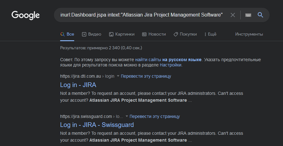 inurl:Dashboard.jspa intext:"Atlassian Jira Project Management Software"