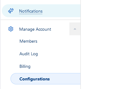 cloudflare: Manage Account - Configurations