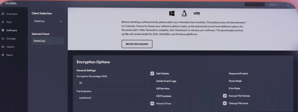 Партнерская панель из рекламного видеоролика.