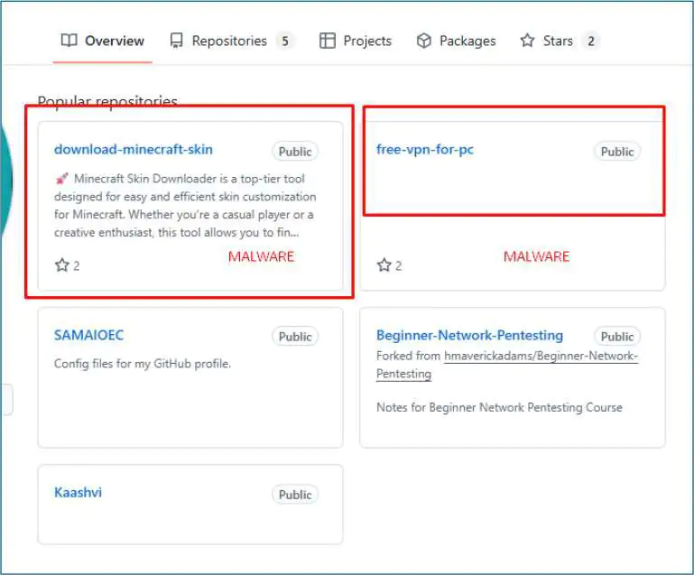 Злоумышленники используют GitHub для распространения вредоносного ПО под видом бесплатного VPN