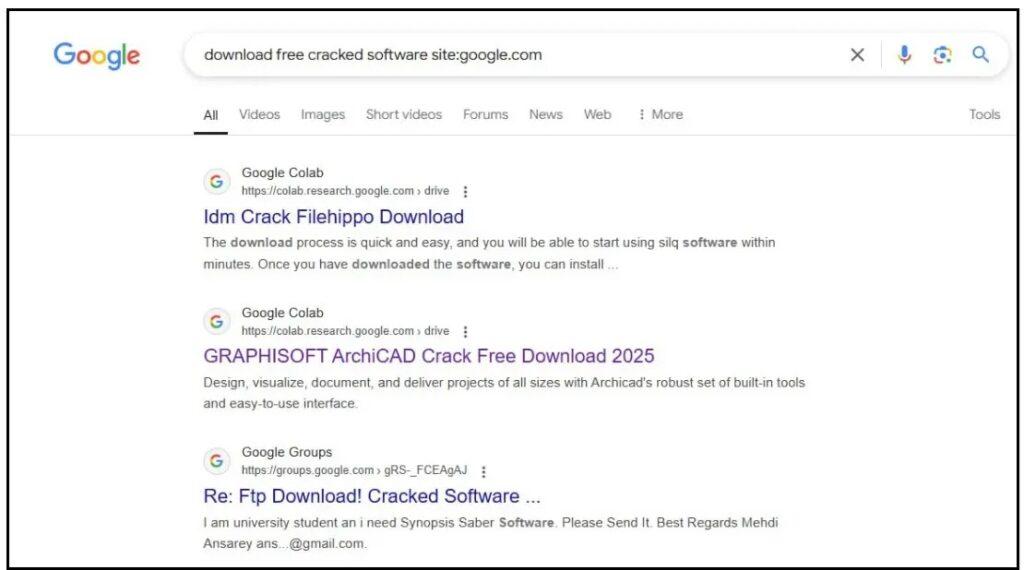 Поиск Google