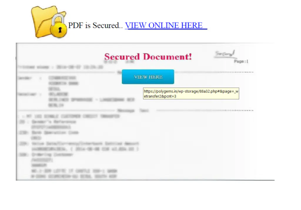 Вредоносное ПО распространяется в виде вложенного файла в формате документа