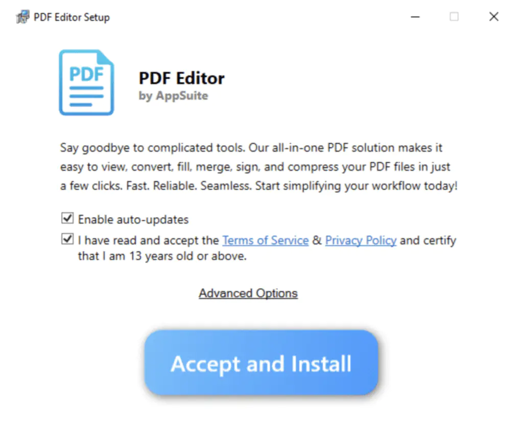 AppSuite PDF Editor