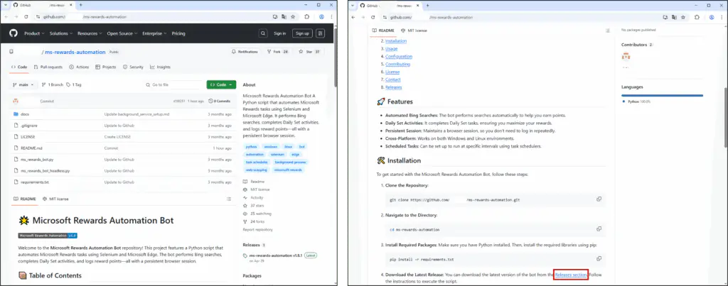 Репозиторий GitHub, замаскированный под законный проект