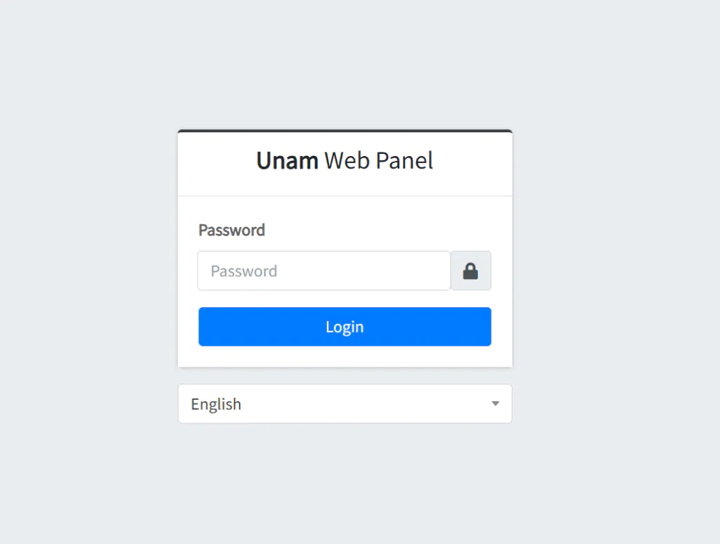 UnamWebPanel