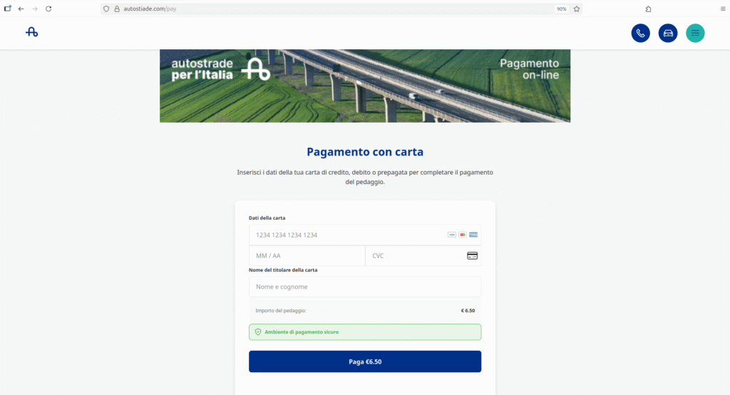 Поддельный веб сайт