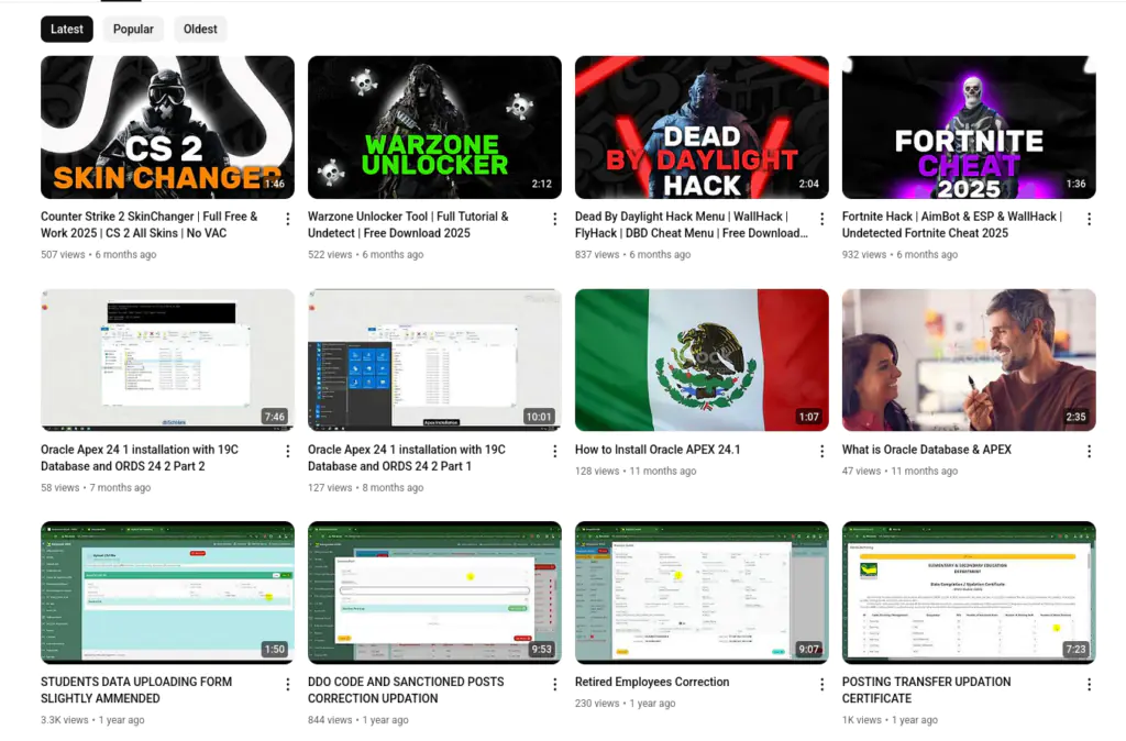 Взломанный аккаунт начинает распространять рекламу вредоносных игровых читов.