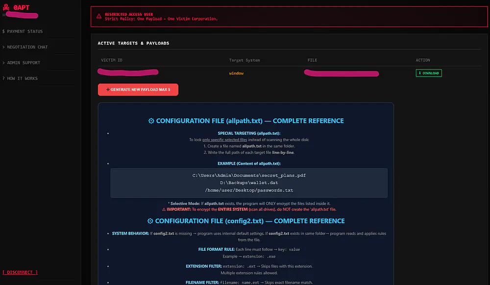 платформа для управления атаками